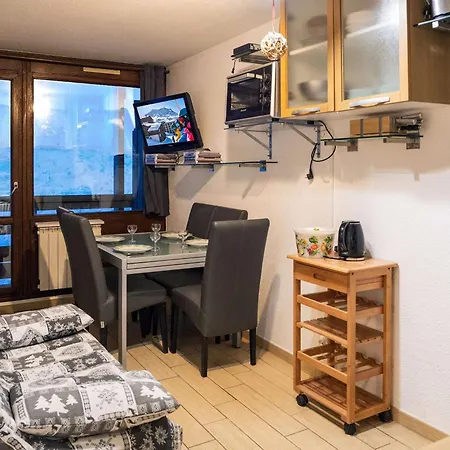 Moderne A - 4 Pers, 3 Flocons Argent, Balcon Nord, Skis Aux Pieds - Fr-1-637-36 Daire
